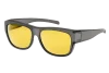 hoog contrast overzetbril geel zijkant